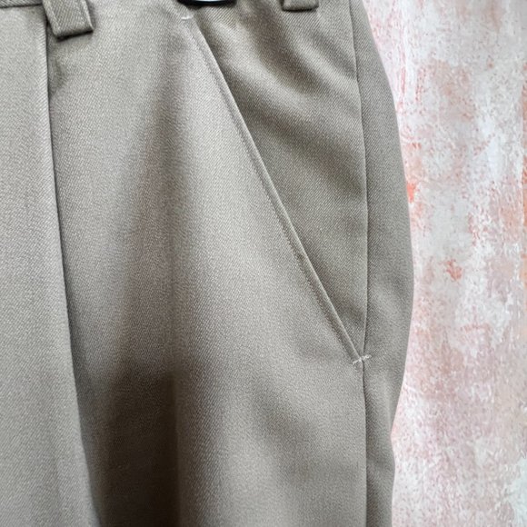 ๐Mud-Colored Dress Pants European Tailoring Handmade with High Quality Fabric - Picture 5 of 12